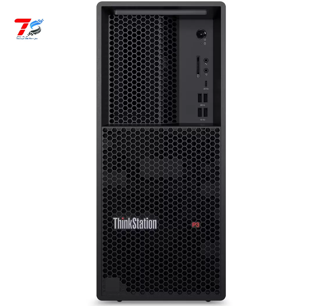 Máy tính trạm Lenovo ThinkStation P3 Tower Gen 2 (30HT0089VA) Ultra 7 265/16GB RAM/512GB SSD/RTXA1000_8GB/Wifi7 BE200+BT/NO OS/3Y